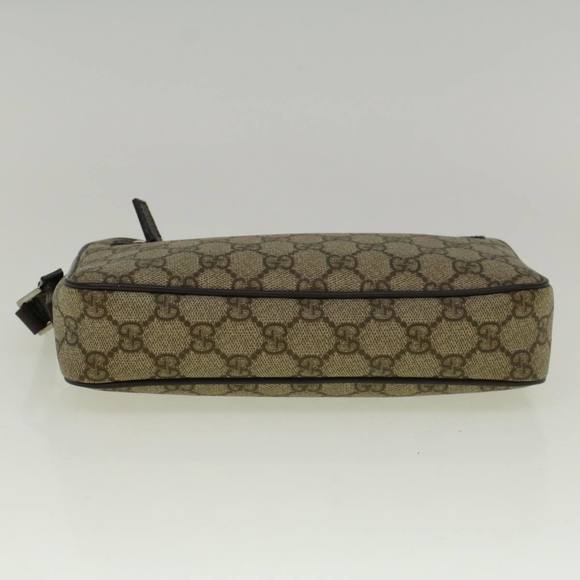 GUCCI GG Canvas Clutch Bag Coated Canvas Beige 73956 Auth ki3682 - Picture 3 of 16